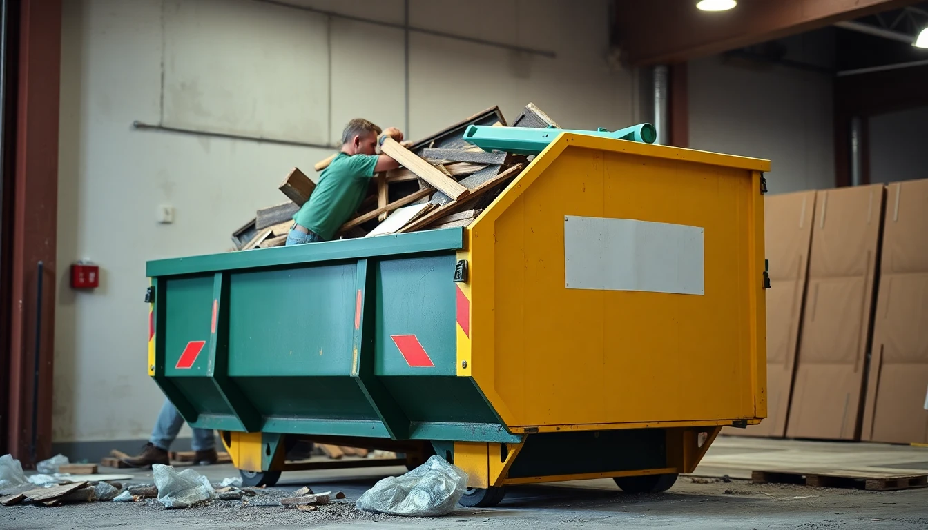 Demolition Debris Dumpster