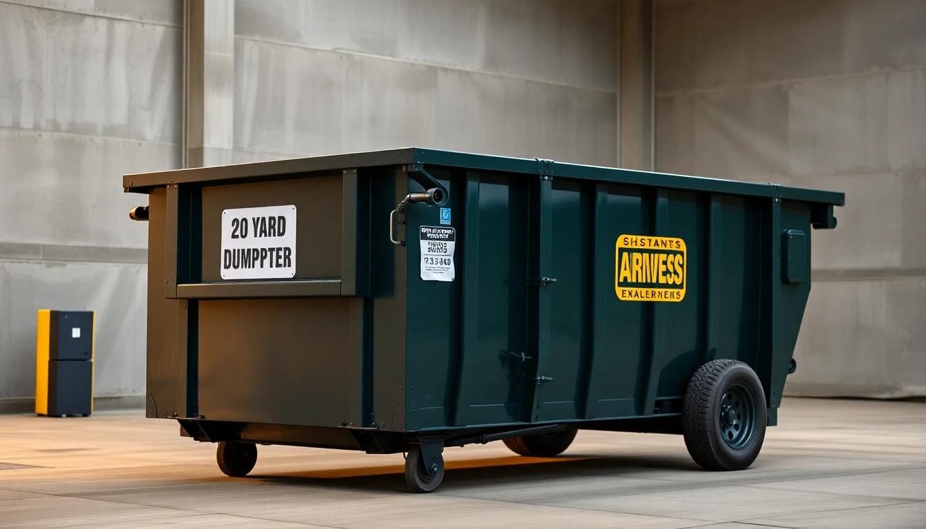 20 Yard Dumpster Rental