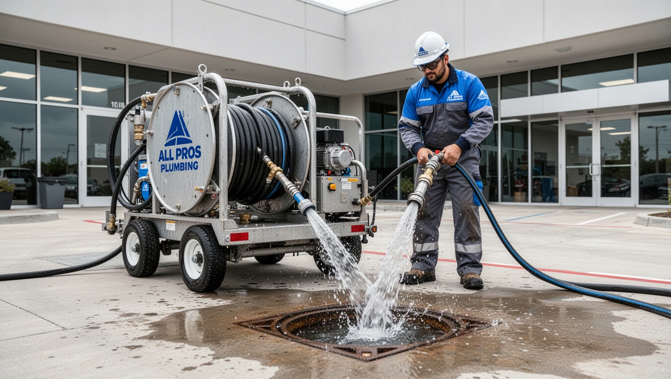 Commercial Sewer Jetting