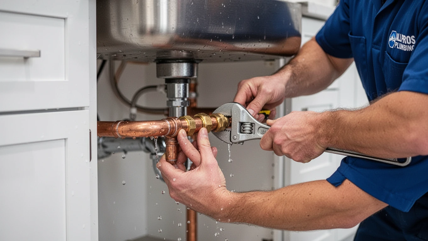 Leak Under Kitchen Sink Repair