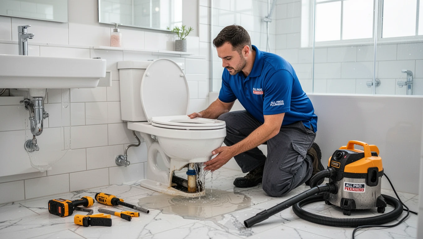 Overflowing Toilet Repair