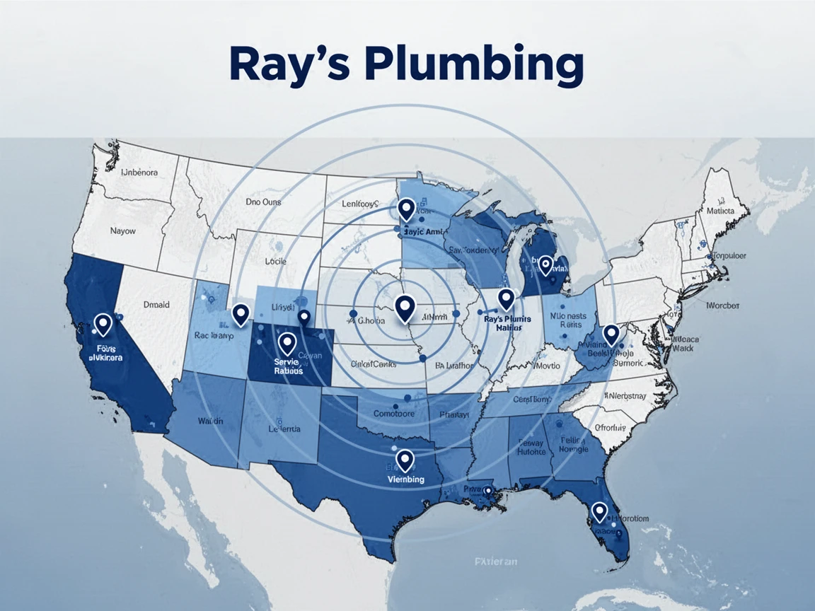 Plumbing Service Areas Map