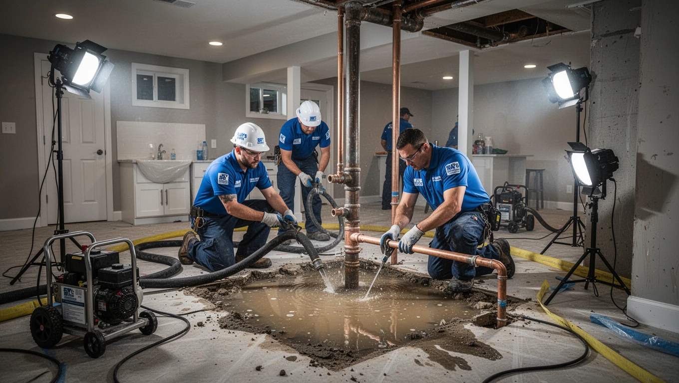 Burst Pipe Repair