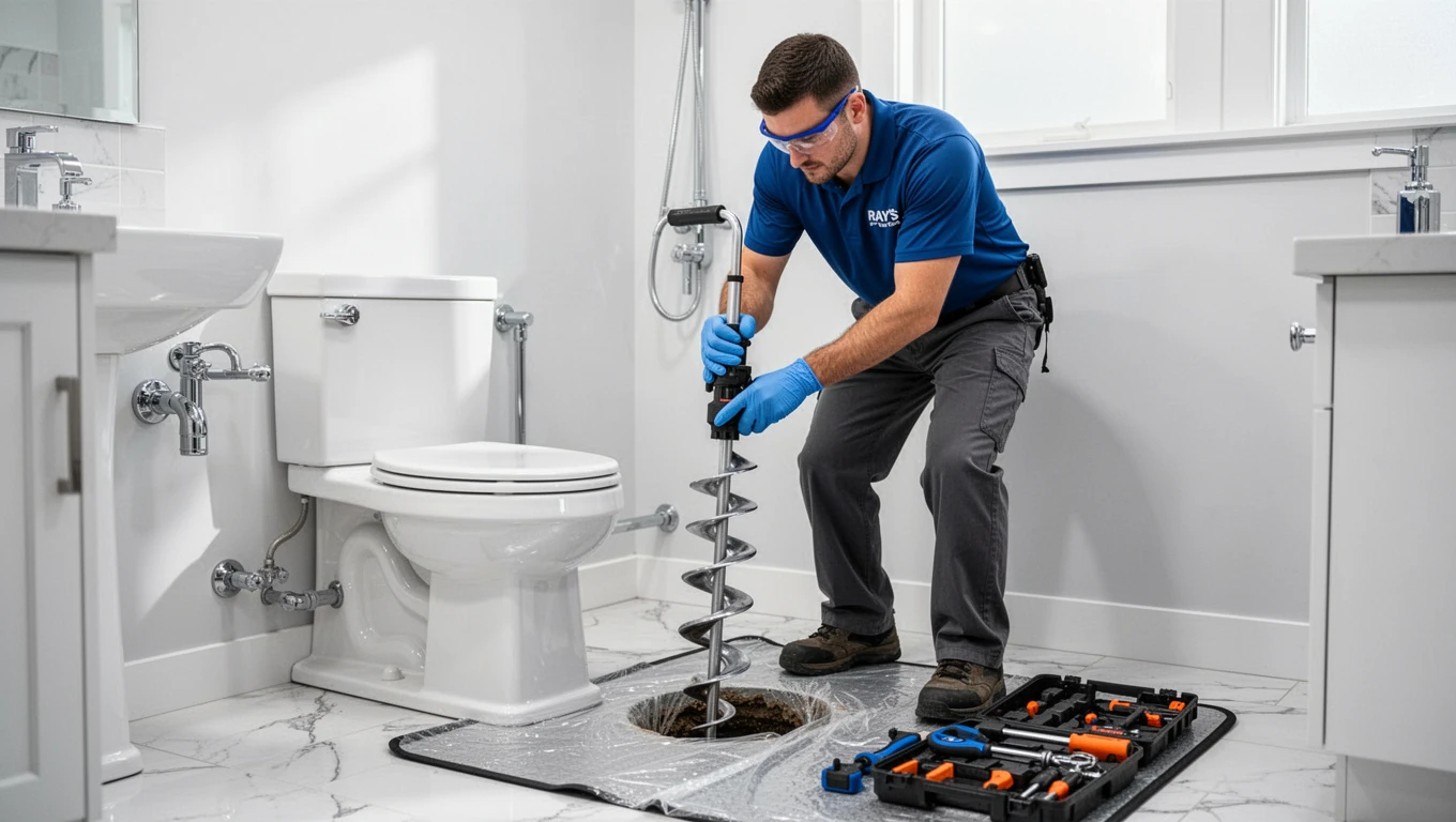 Clogged Toilet Repair