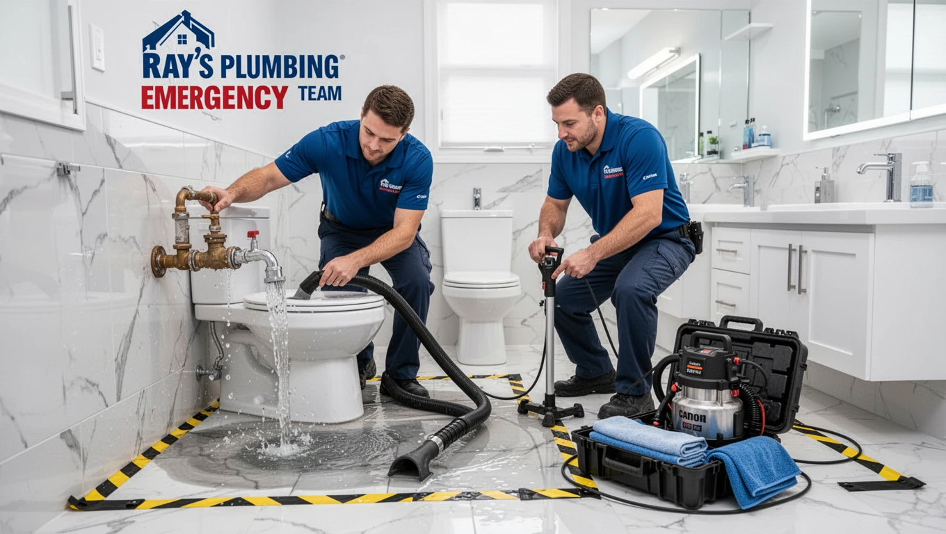 Overflowing Toilet Repair