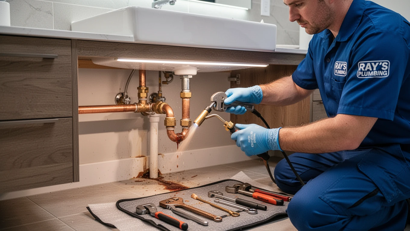 Bathroom Leaks Pipe Repair