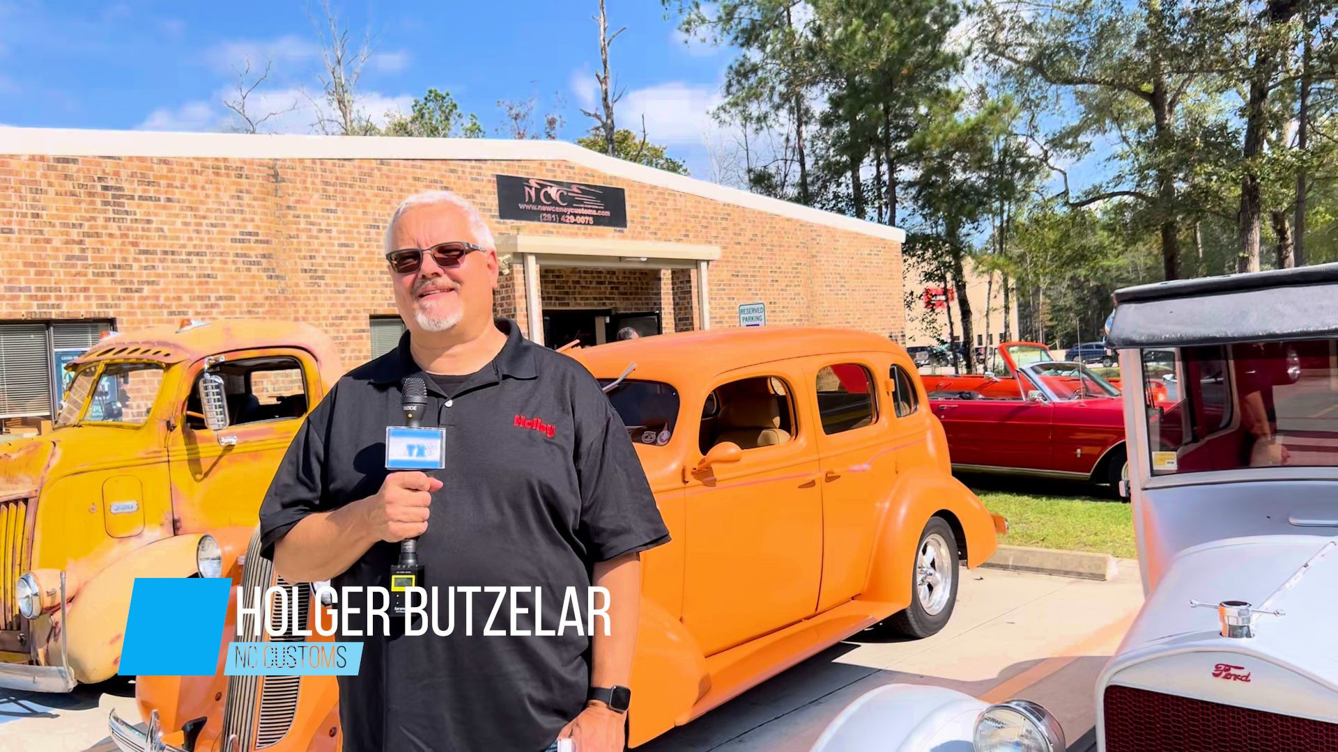 ⁣NC Customs Fall Open House Car Show 2023 in New Caney