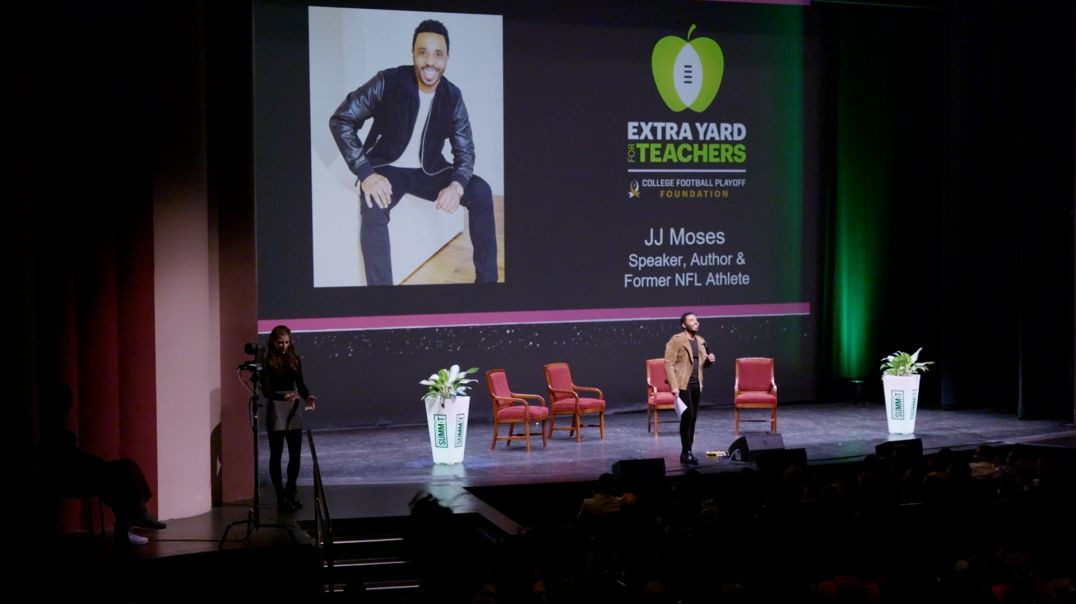 ⁣JJ Moses - Extra Yard for Teachers Summit Highlights