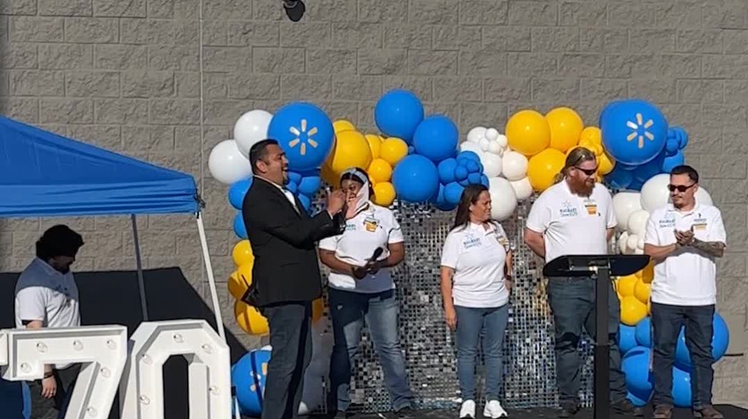 ⁣Walmart  Supercenter New Caney Re-Grand Opening Ribbon Cutting