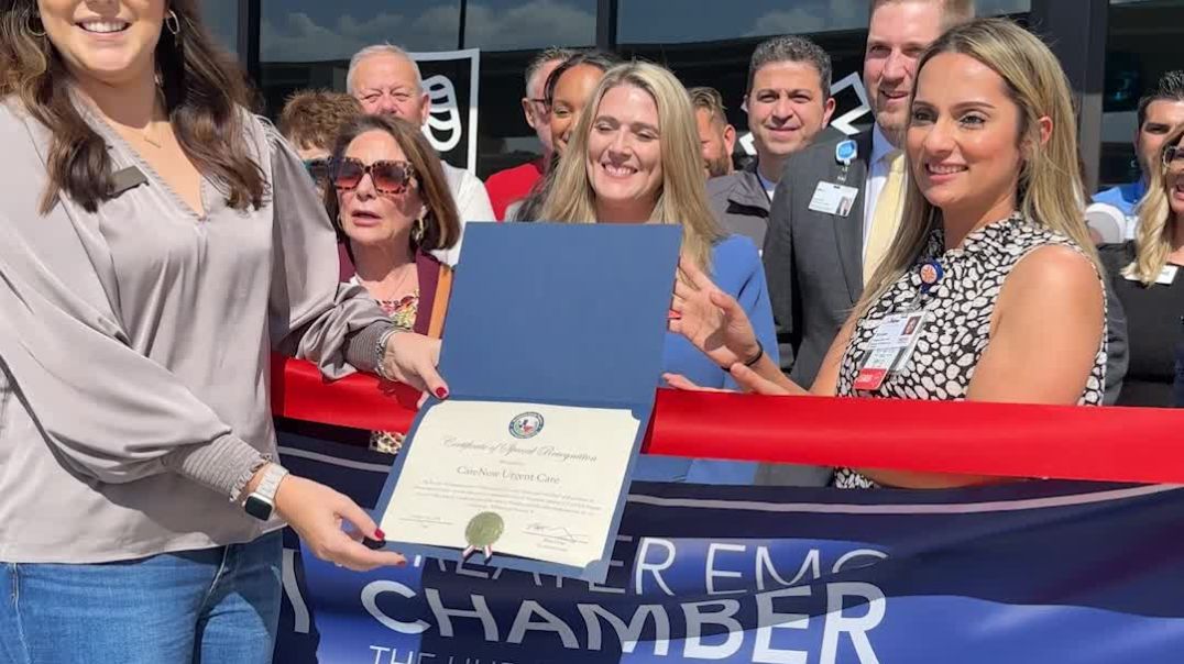 ⁣CareNow Porter / New Caney Ribbon Cutting