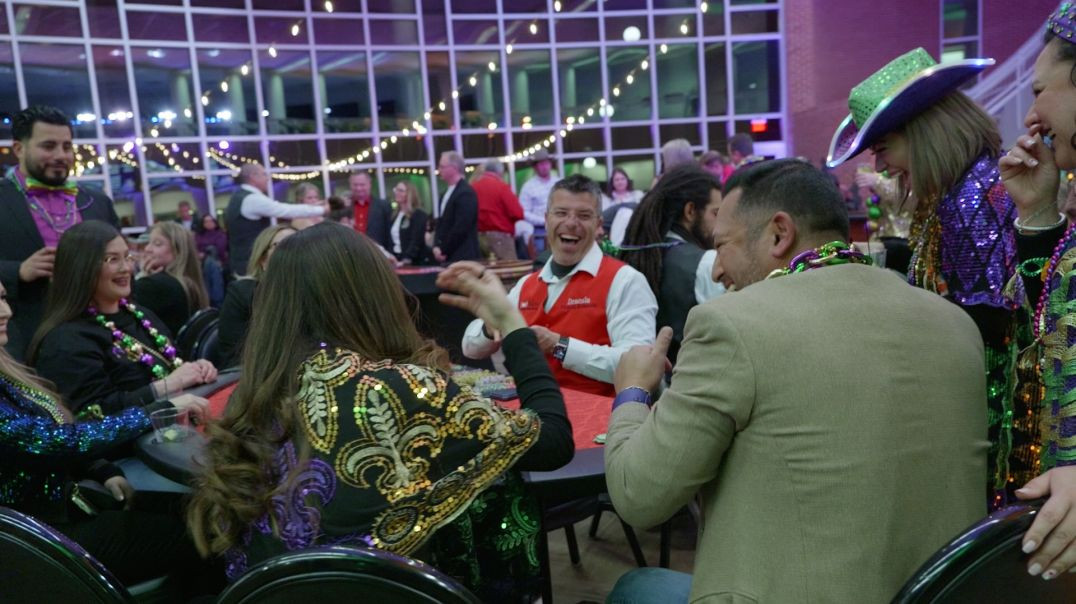 ⁣Mardi Gras Casino Night Extravaganza 2025