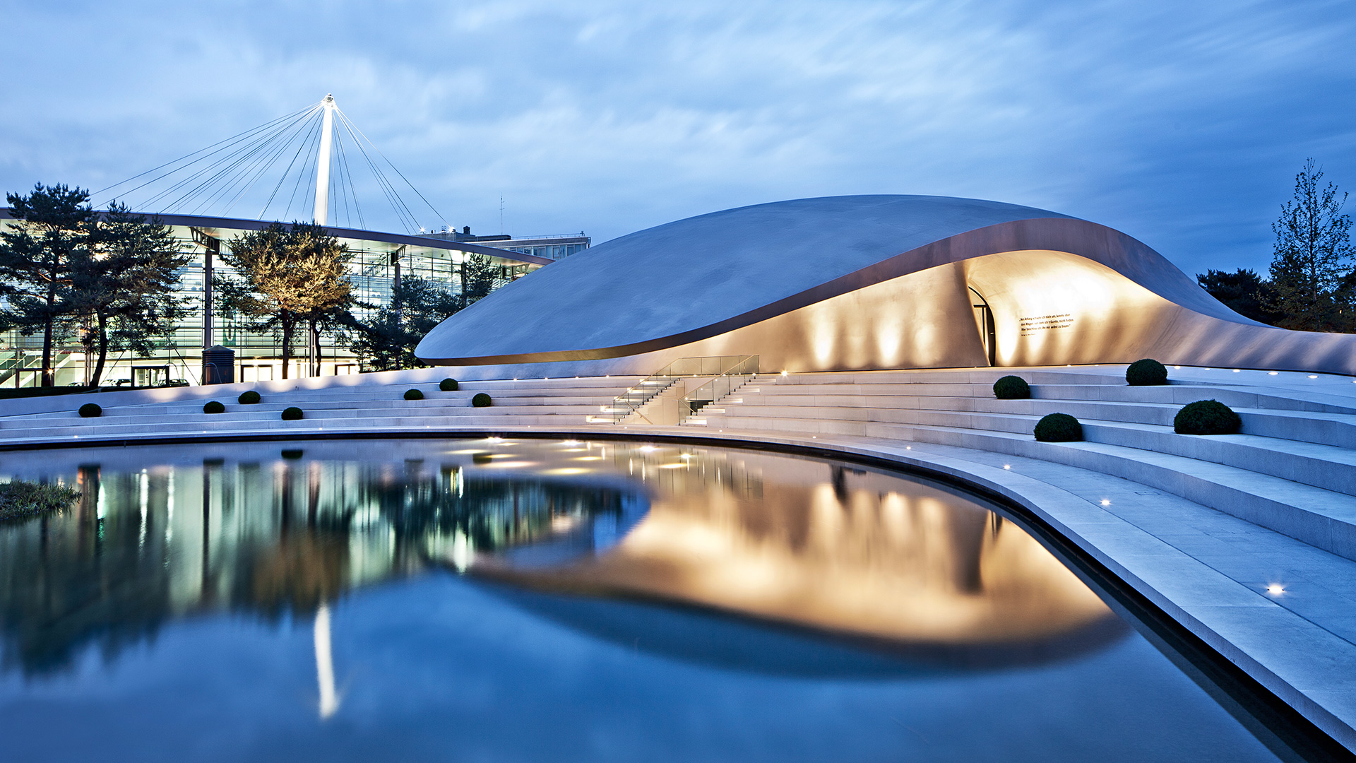 Porsche Autostadt Pavilion,Wolfsburg