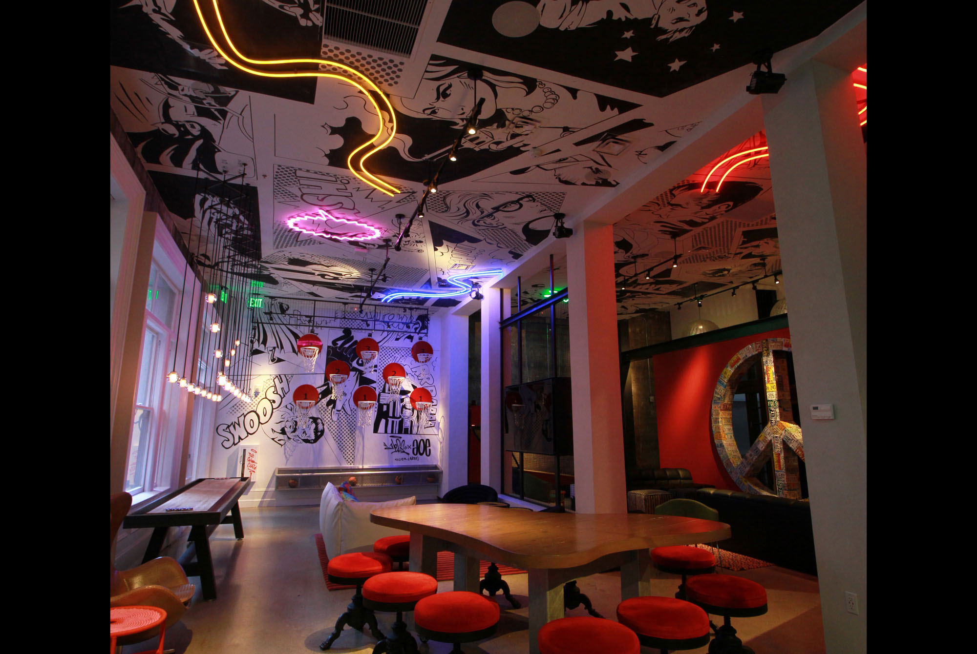 Hotel Zeppelin-Game Room,San Francisco, CA