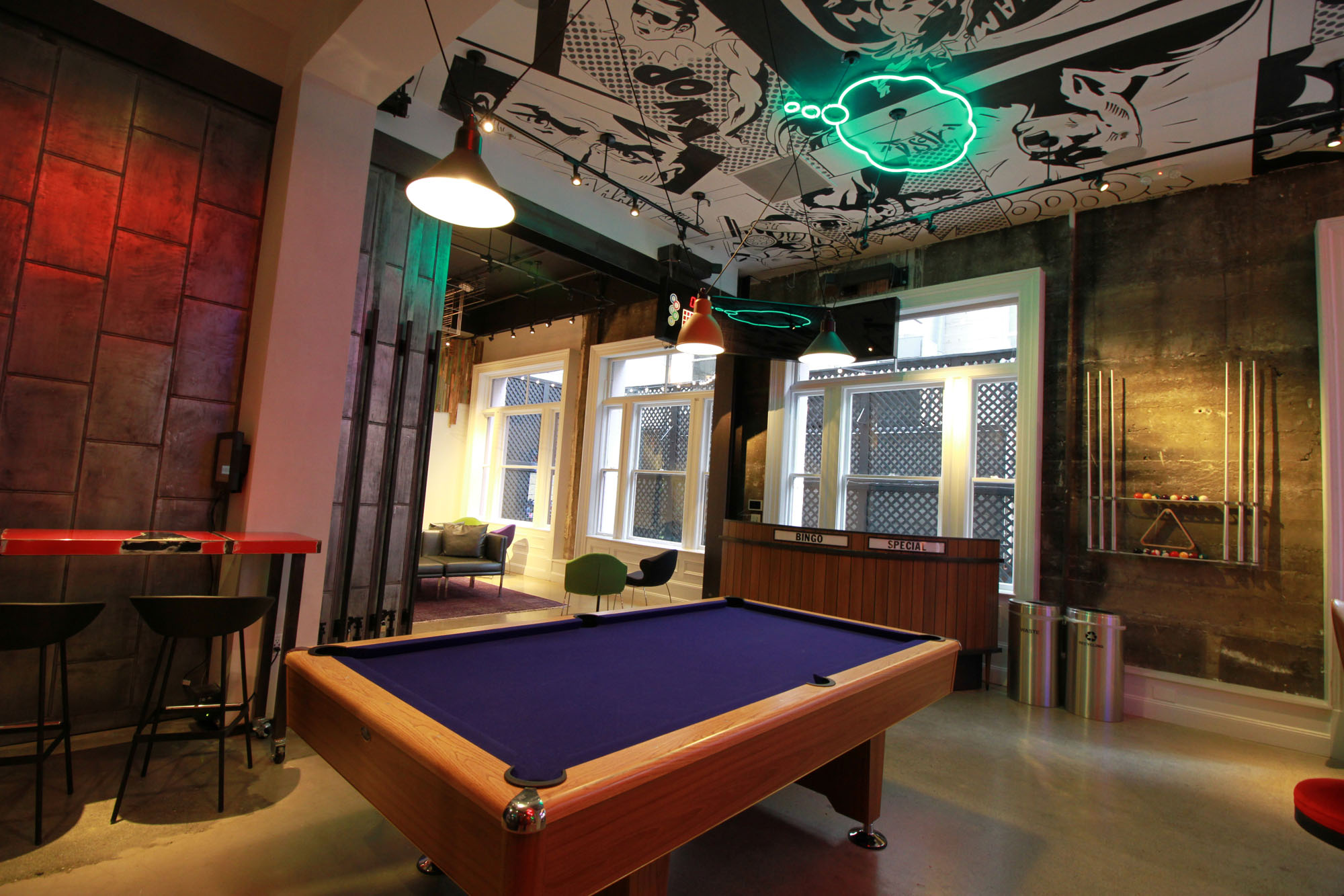 Hotel Zeppelin-Game Room,San Francisco, CA
