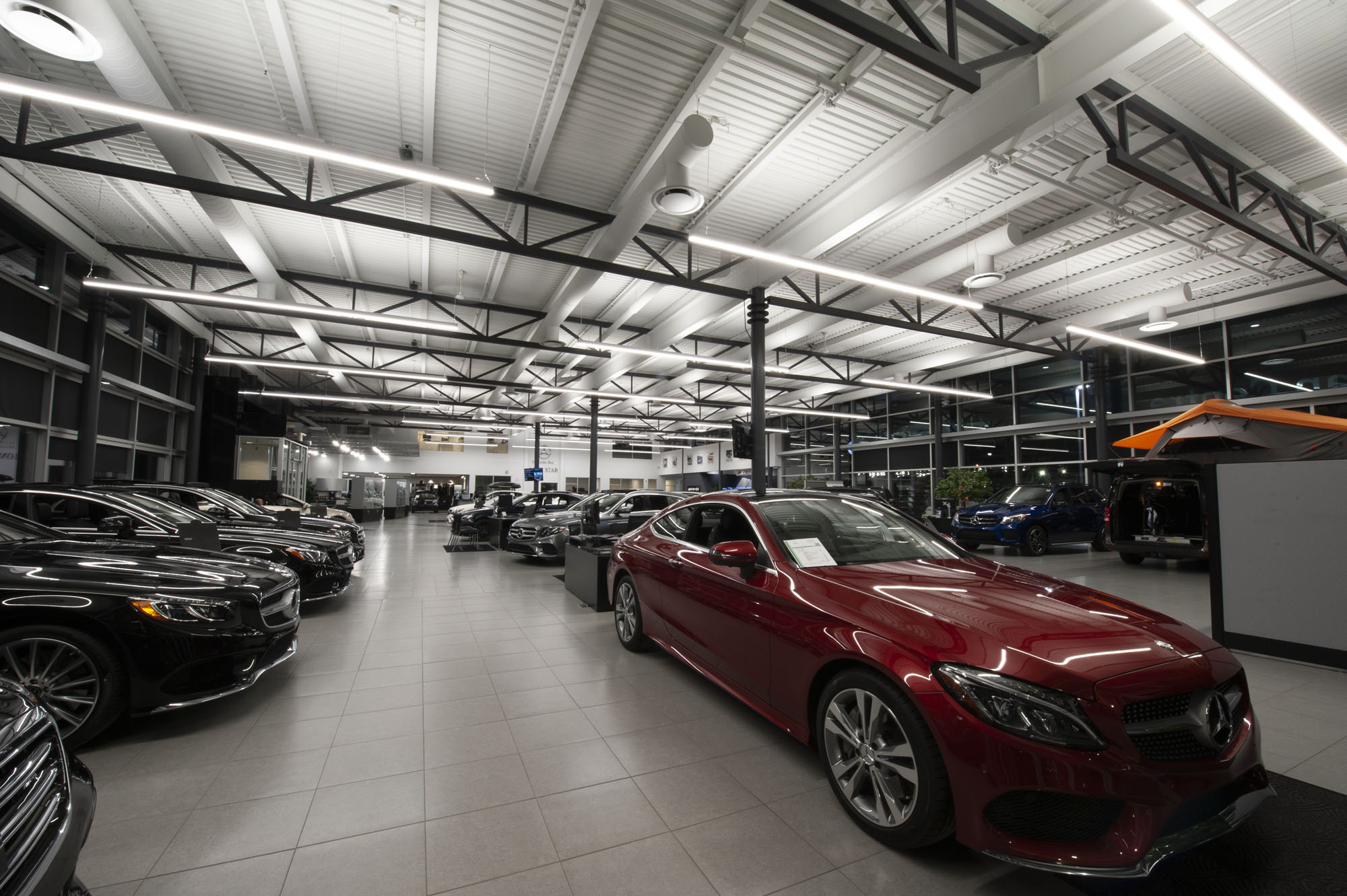 Mercedes Showroom,Calgary, AB