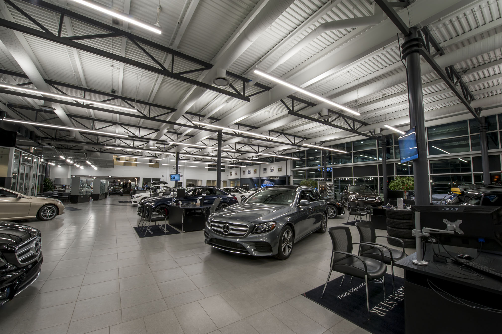 Mercedes Showroom,Calgary, AB