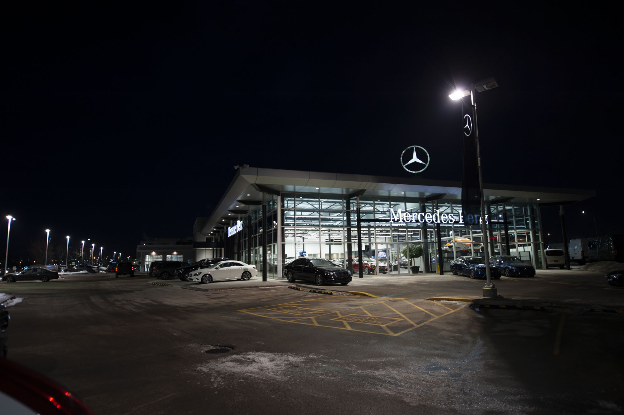 Mercedes Showroom,Calgary, AB