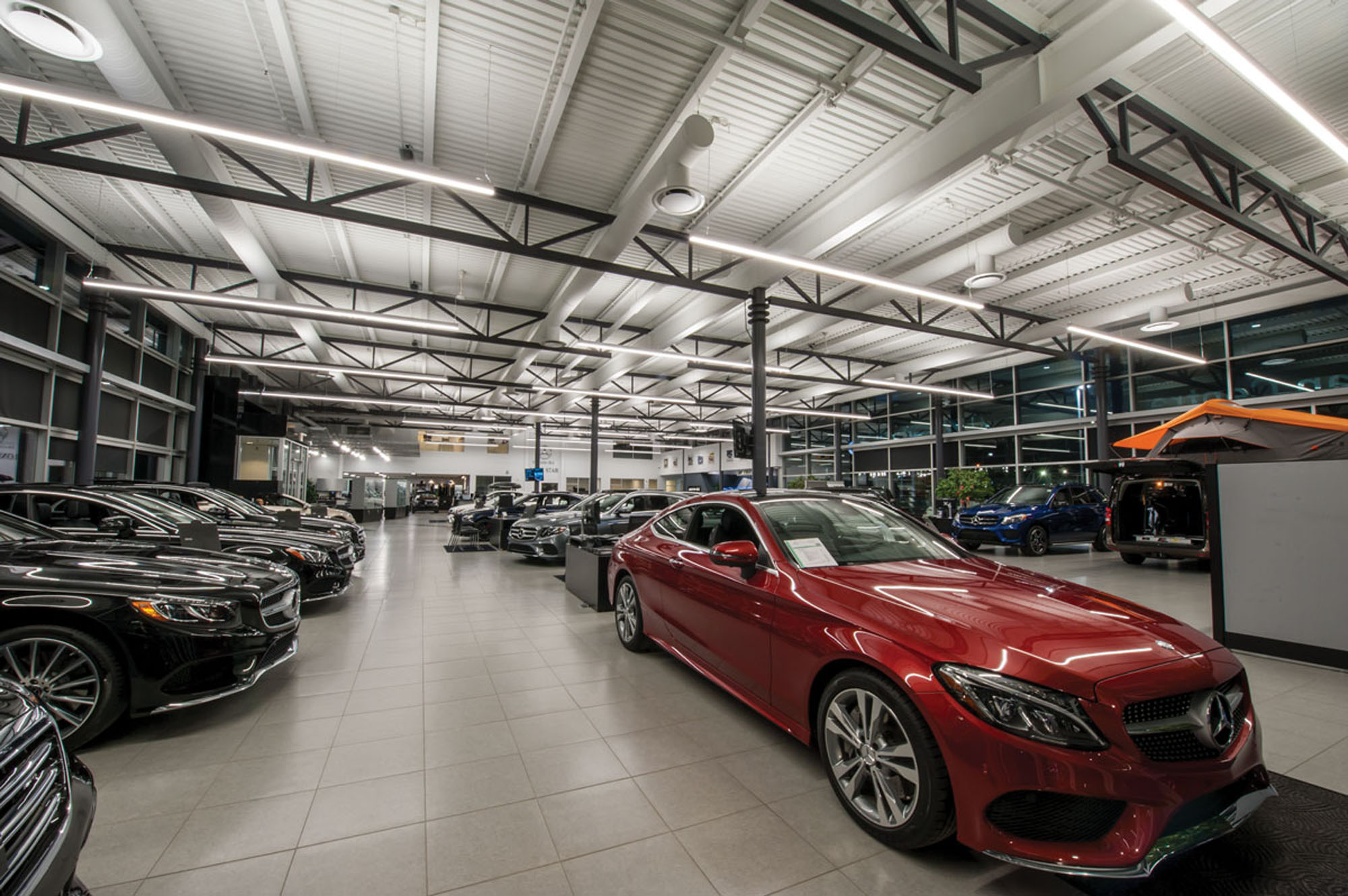 Mercedes Showroom,Calgary, AB