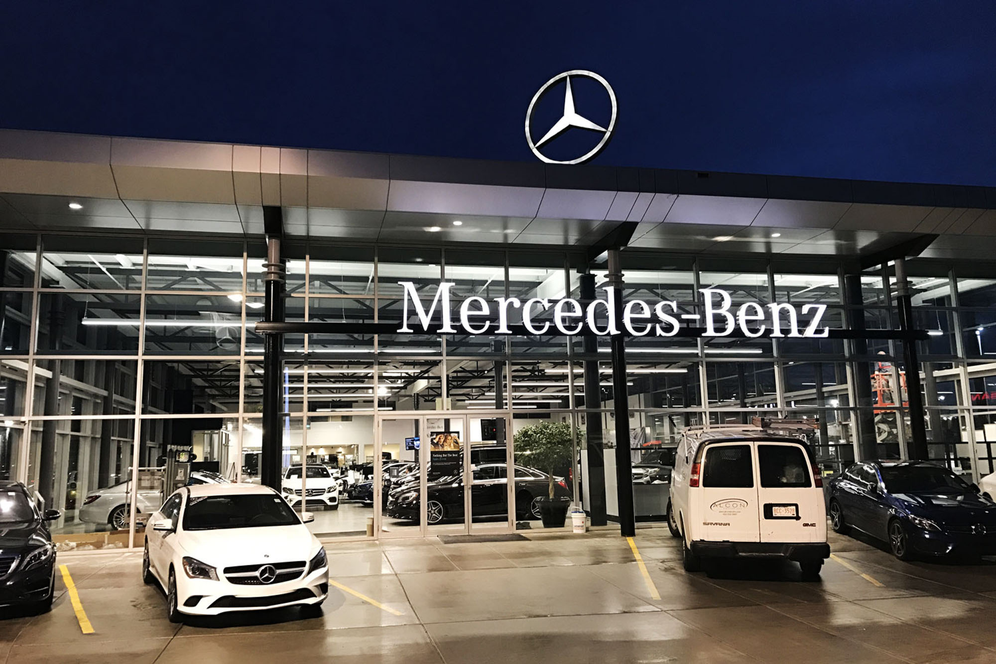 Mercedes Showroom,Calgary, AB
