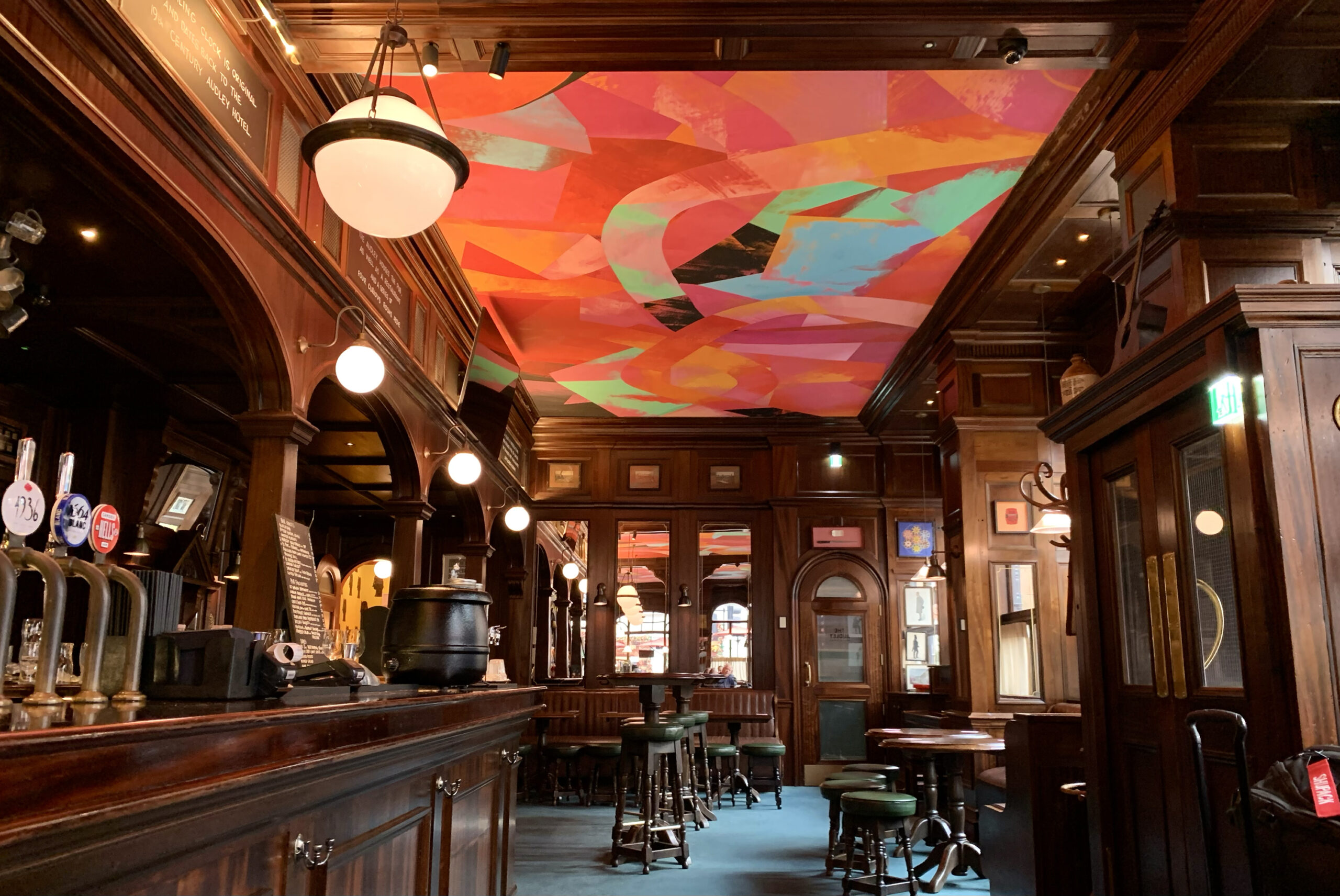 The Audley Public House,Mayfair, London, England