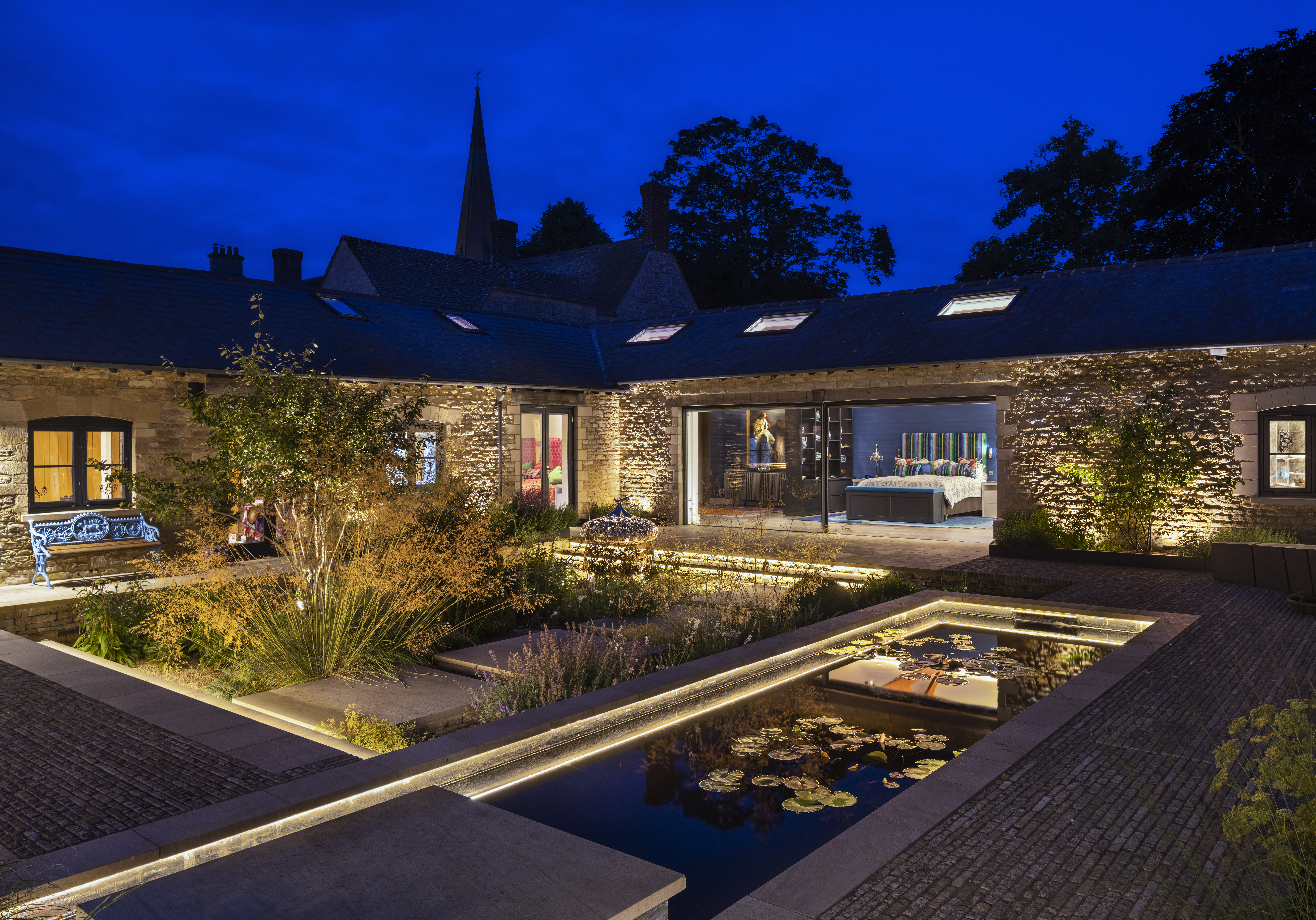 The Courtyard, Oxfordshire - Private Residence,Oxfordshire, UK