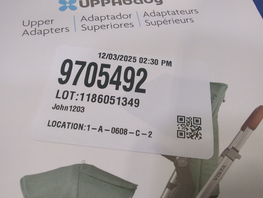 UPPAbaby VISTA Upper Adapters (for VISTA 2015-later)