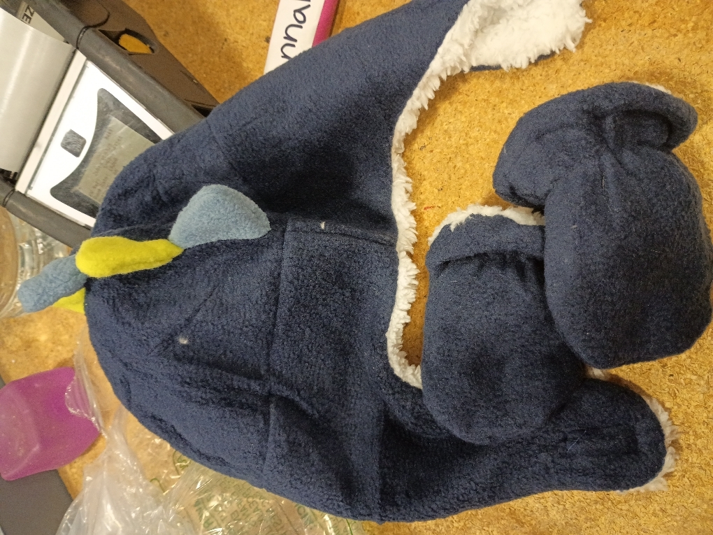 Baby Boy Sherpa Hats and Mittens Set Toddler Gloves Warm Fleece Winter Hat Baby Girl