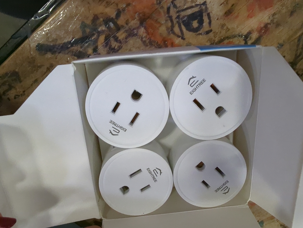 EIGHTREE Smart Plug 2025 Upgrade to 15A, Bluetooth & Wi-Fi Outlet Plug Dual Connection, Voice Control, Remote Control Outlet Timer Indoor, Smart Plugs That Work with Alexa & Google, 2.4GHz Wi-Fi Only