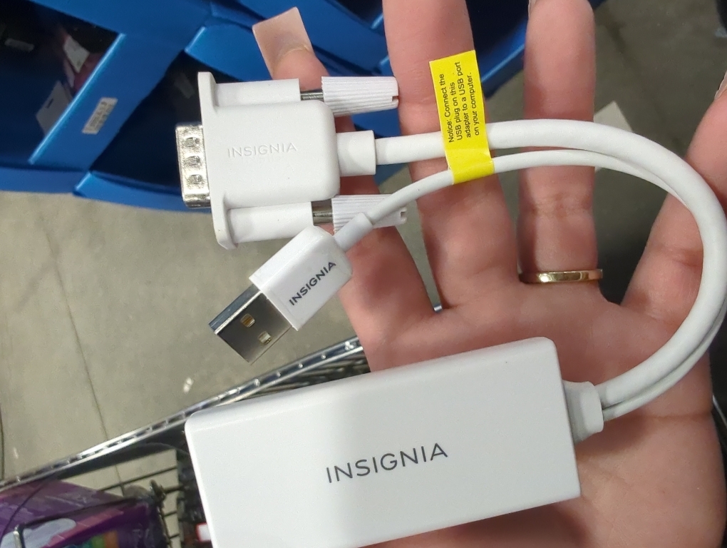INSIGNIA VGA to HDMI Adapter - Model: NS-PCAVH