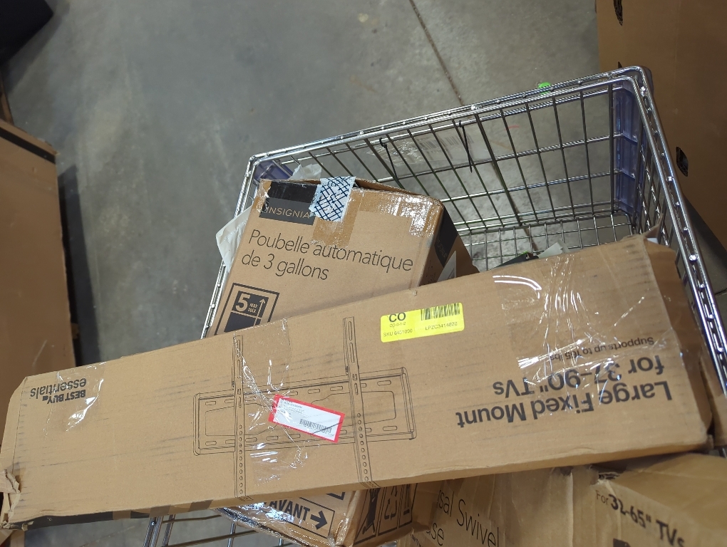 monTEK Heavy Duty XXL Full Motion TV Wall Mount for 60-120 inch Extra Large TVs, Holds 265 lbs, Max VESA 900x600, 27.7 Extension, Swivel & Tilt, Preassembled, Fits 12–24 Studs, LED/LCD/OLED 4K/8K