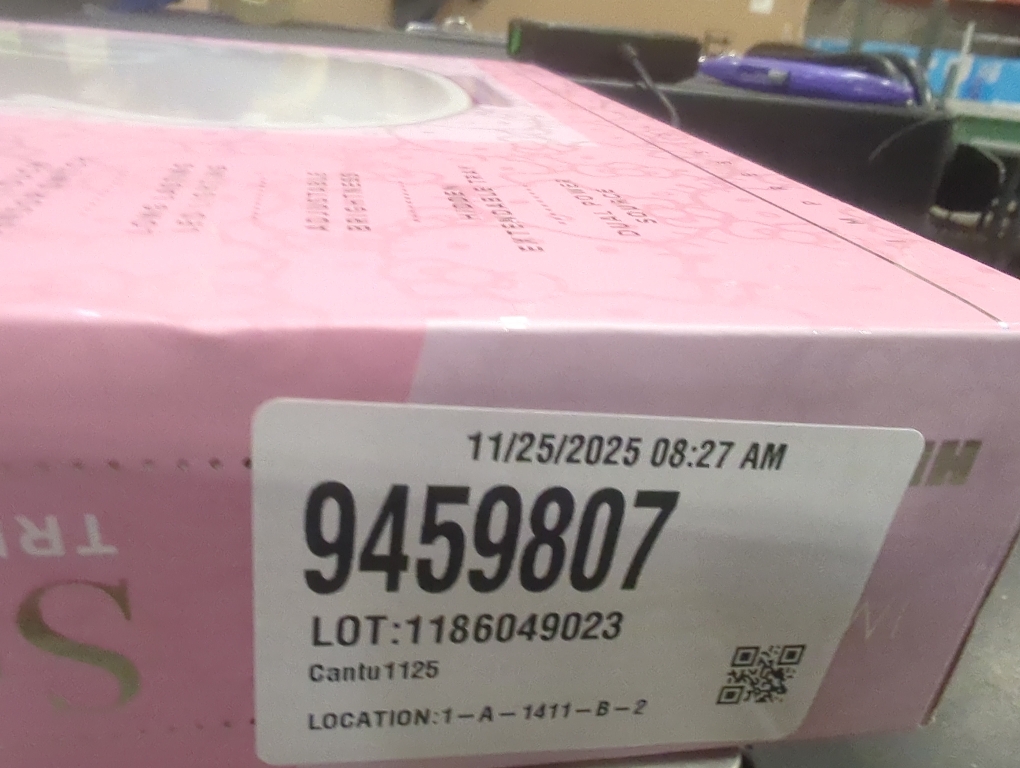 Impressions Vanity Supercute Hello Kitty Tabletop Desk Mirror with Lights and Touch Sensor Switch, Adjustable Tri Tone LED Lighted Makeup Mirror with Hidden Extendable Tray and Phone Holder