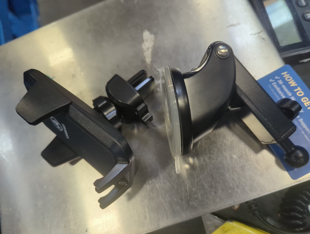 [True Anti-Vibration] Car Phone Holder VANMASS【2025 Ultimate Military-Grade Upgraded】Suction Cell Mount Truck Stand Cradle for Dashboard Windshield Vent for iPhone 16 Pro Max 15 14 13 Samsung Android