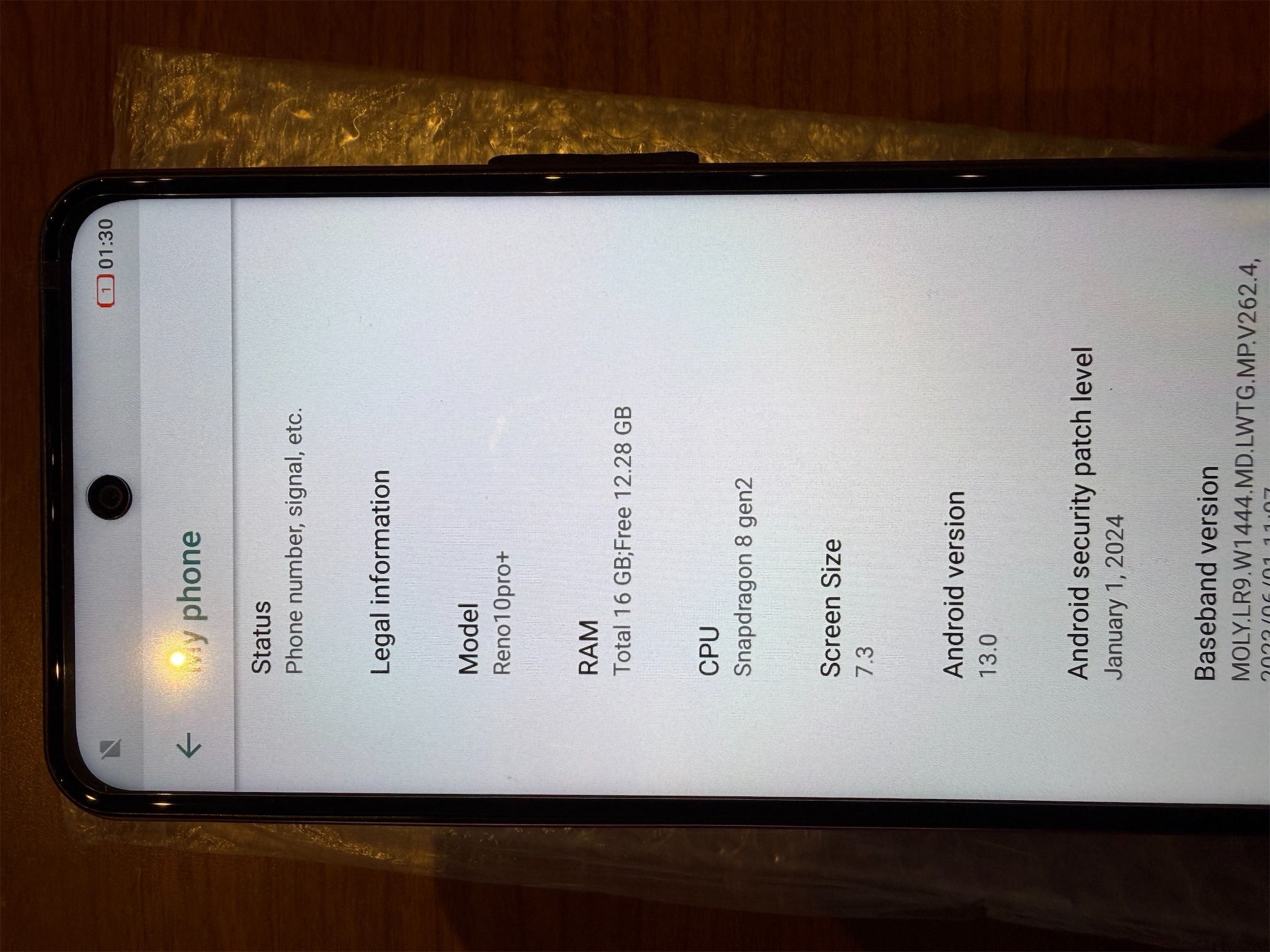 OPPO Reno10 Pro  5G The Portrait Expert Android Phone (Purple)