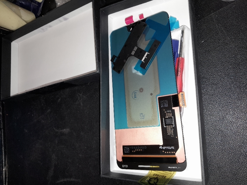 Olivechard for Google Pixel 8 Pro Screen Replacement with Frame (Fingerprint Cable Transfer Required) Aftermarket Display for GC3VE G1MNW – 6.7 Touch Digitizer Assembly (Not Original LTPO OLED)