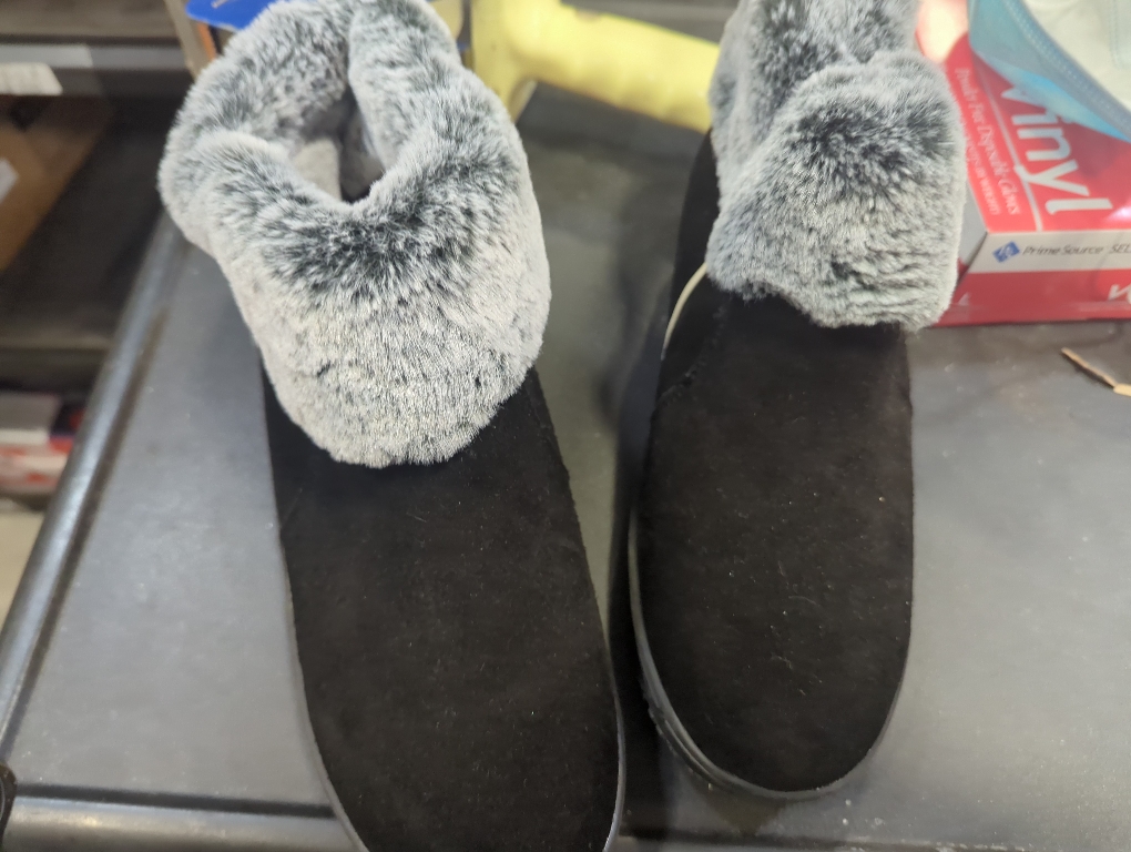 Size 8M Color Black Winter Boots for Women Waterproof: Womens Snow Boots Warm - Ankle Fur Lined Booties - Insulated Winter Shoes