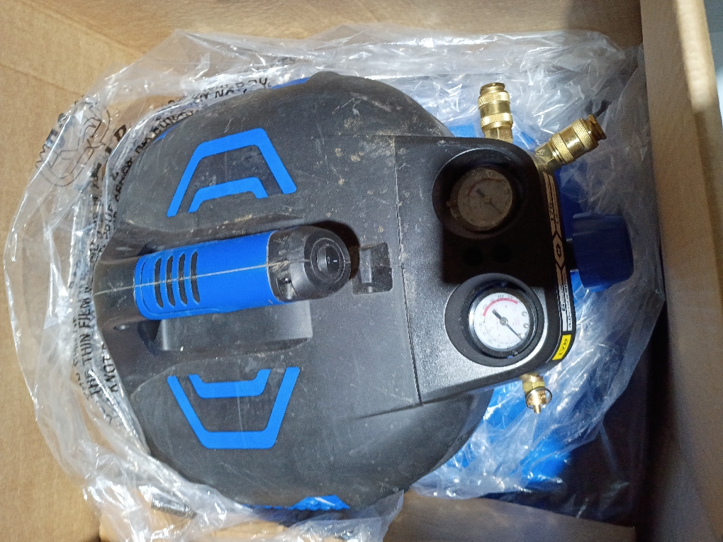 Kobalt 6-Gallon Portable Electric 175 PSI Pancake Air Compressor (NO TEST)