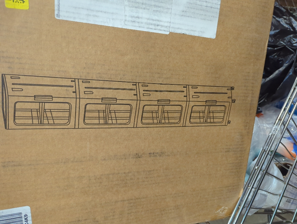 Tall Narrow Storage Cabinet with Movable Wheels, Adjustable Shelves & Magnetic Doors – Foldable Slim Plastic Organizer for Bathroom, Kitchen, Laundry, Ideal for Small Spaces(4-Tier,White)