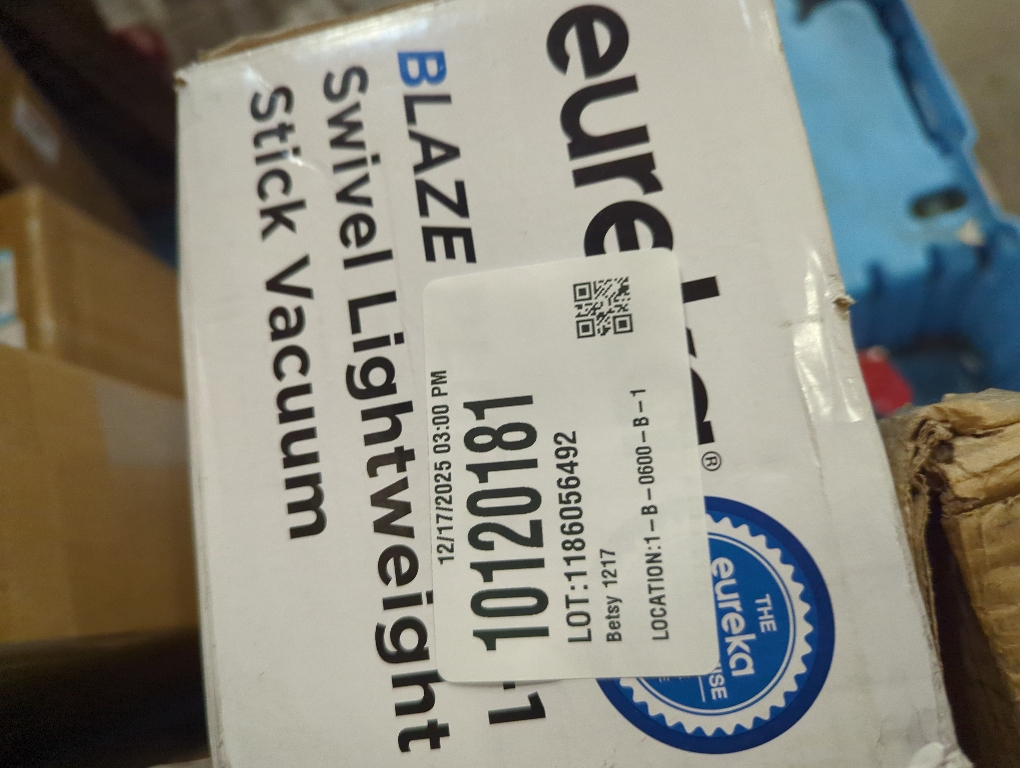 Eureka Corded Stick Vacuum Cleaner for Home Pet Hair, Lightweight Stick Vacuum Cleaner with Powerful Suction for Carpet Tile and Hard Floor, Blue, 3-in-1 Handheld Vac NES312