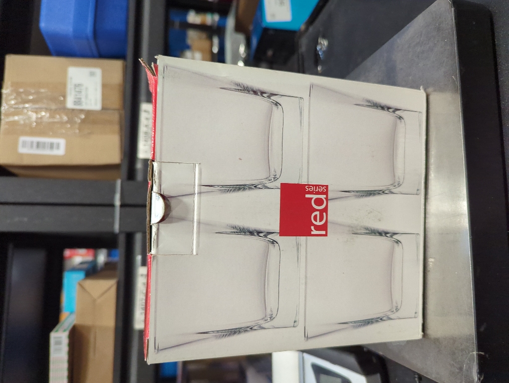 Red Series 10oz square shaped rocks