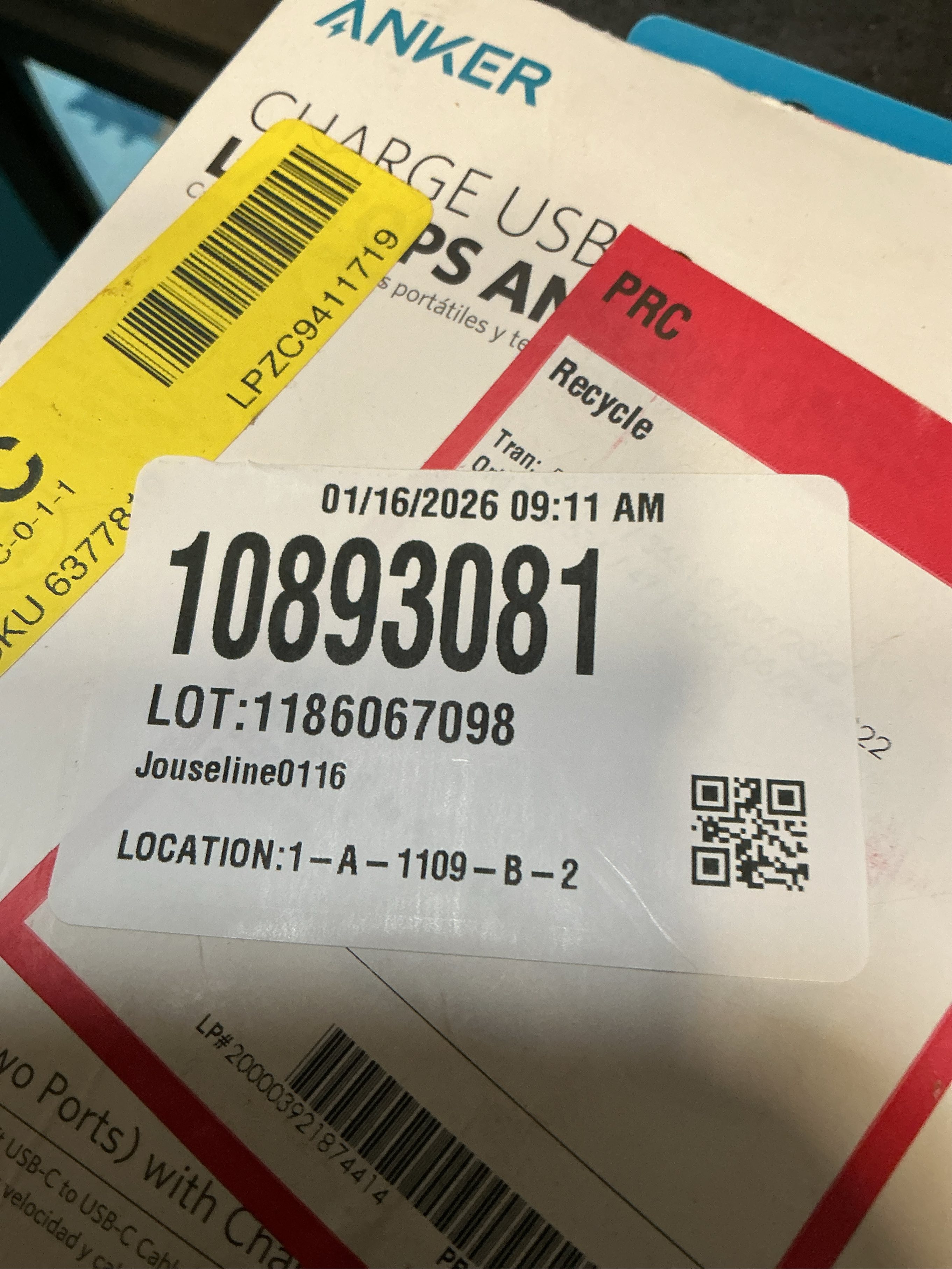 Anker Type C, Usb A Wall Outlet Charger 2-Ports