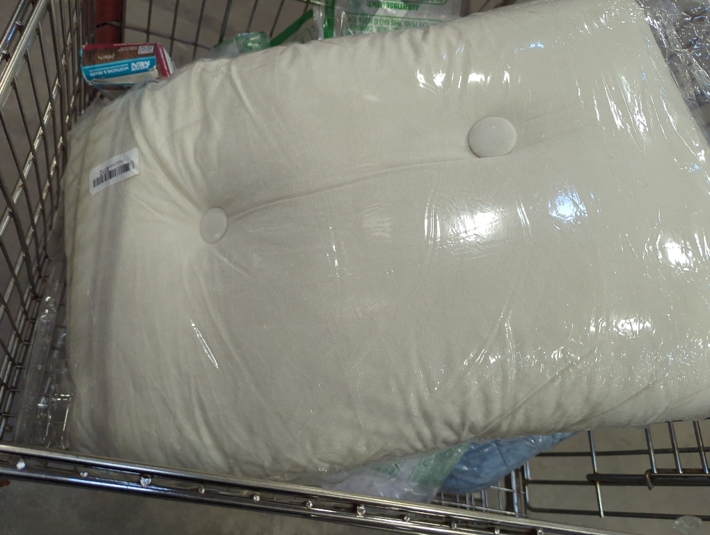 Headboard Pillow Twin XL, Wedge, Reading Pillow for College Dorm Bed