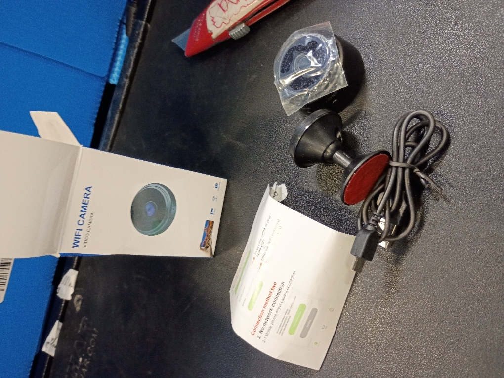 Indoor Security Camera, 150 Degree Viewing Angle 1080P Wireless WiFi Camera with HD Night Vision for Home Outdoor Sports