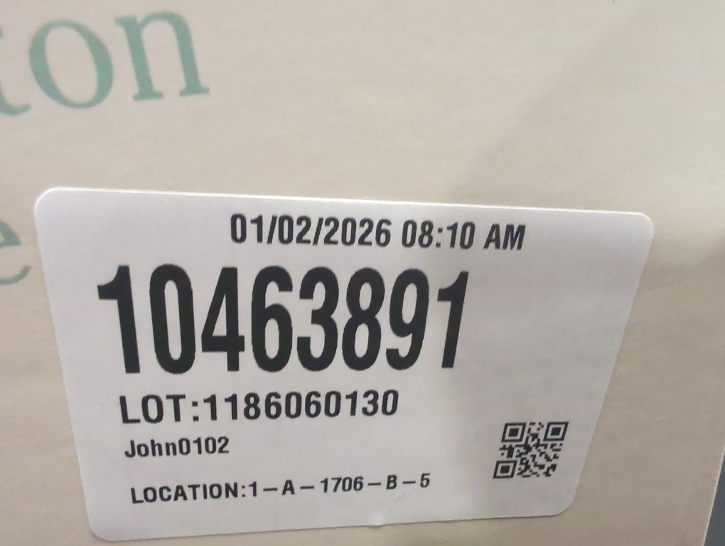 Size Large/X-Large Color Grey Haven Waffle Large/X-Large Organic Cotton Robe in Lunar Rock