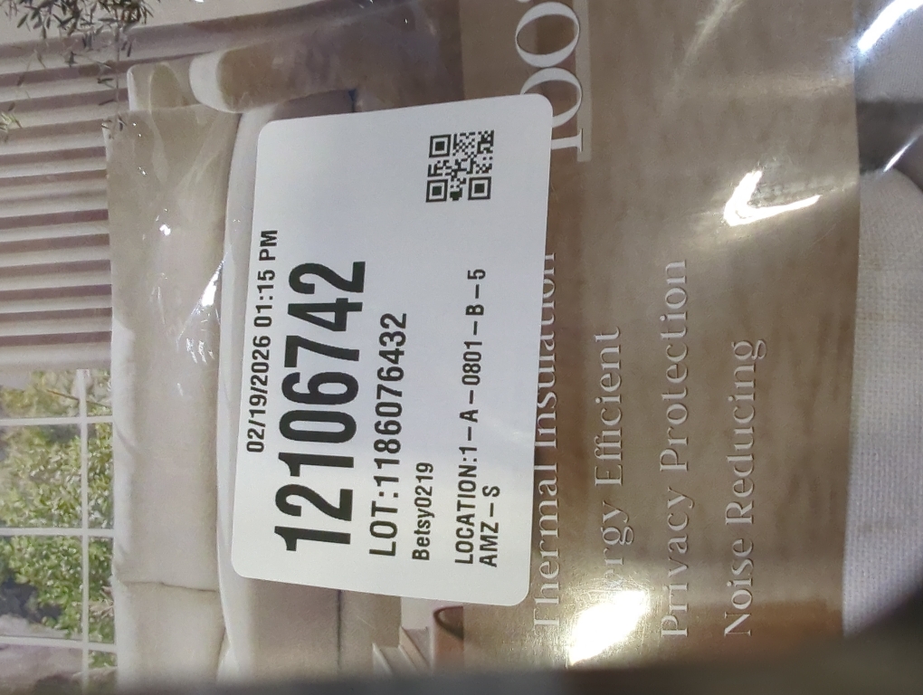 MIULEE 100% Blackout Linen Curtains for Bedroom, Ivory Solid Luxury Decor Thermal Insulation Room Darkening Drapes for Living Room Nursery Back Tab Rod Pocket 42 x 84 Inches, 2 Panels