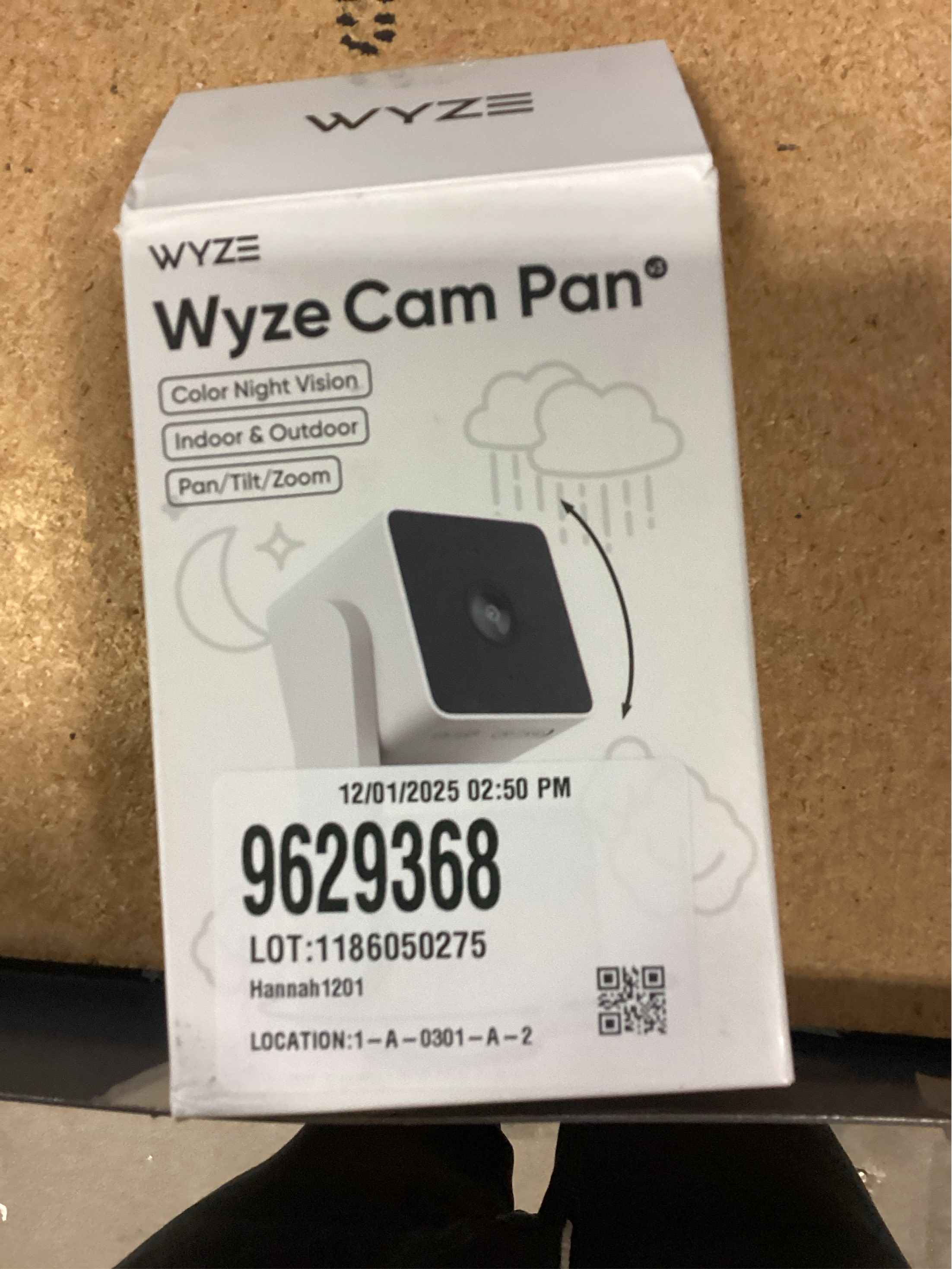 Wyze Pan v3 Wired Indoor/Outdoor 1080P HD Home Security Camera with Privacy Mode