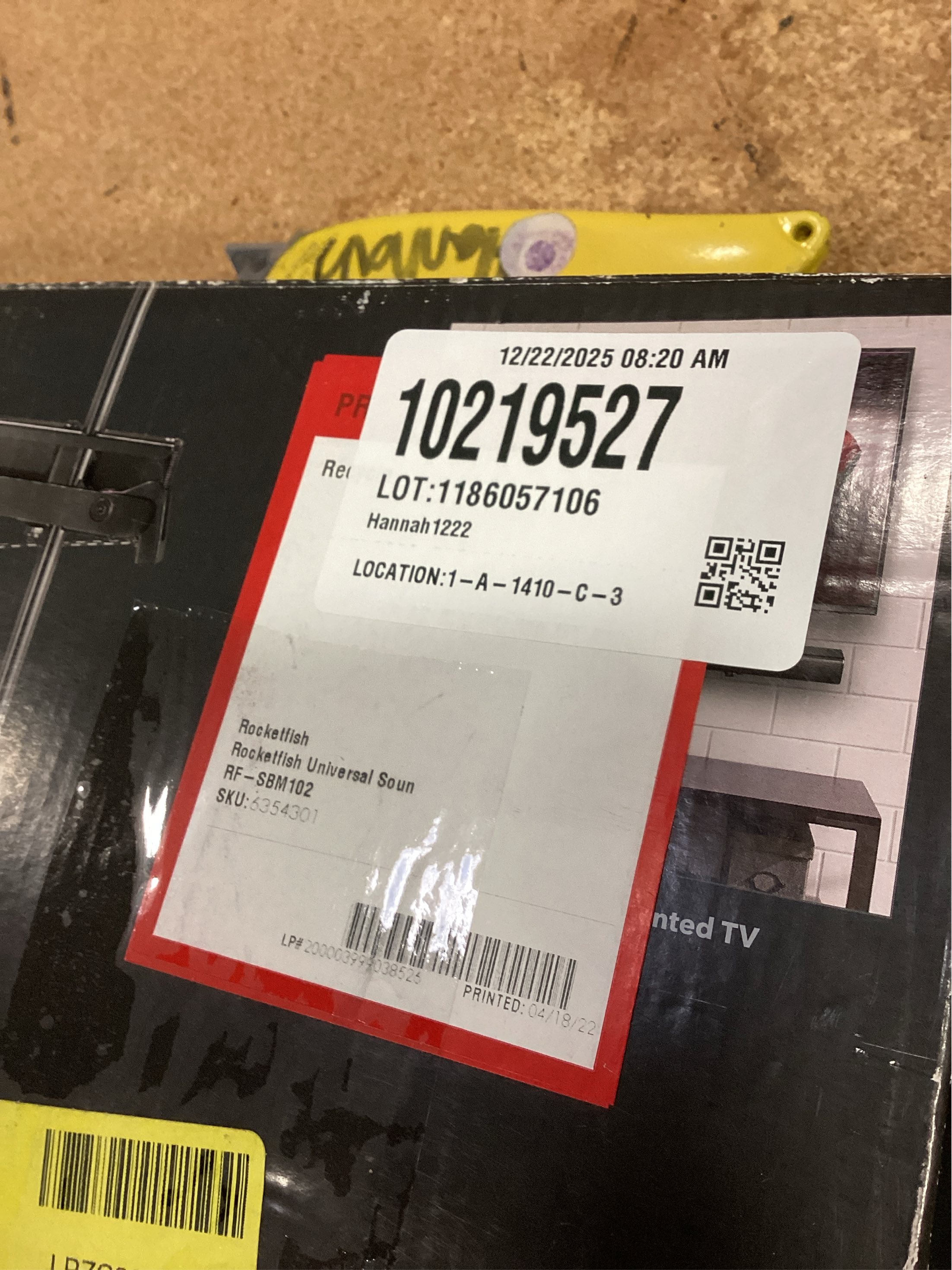 Rocketfish™ - RF-SBM102 - Universal Soundbar Mounting System - Black