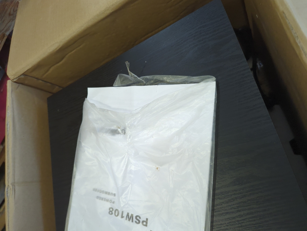 Polk Audio PSW108 10 Powered Subwoofer | 100W Peak Power | Explosive Performance for Movies & Music | Black