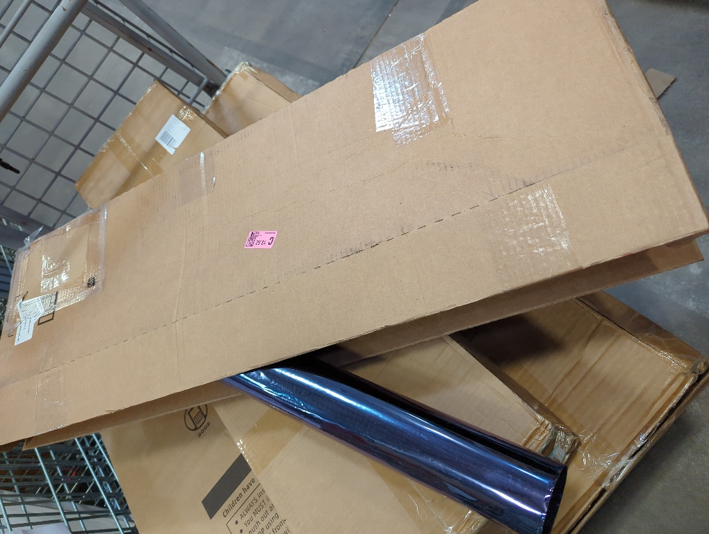 WPCTEV Reflective Window Film Mirror One Way Daytime Privacy Anti UV Static Cling Window Film Removable Decorative Screen Stickers Blue & Silver 6 Mil 35.4 Inch x 6.5 Feet