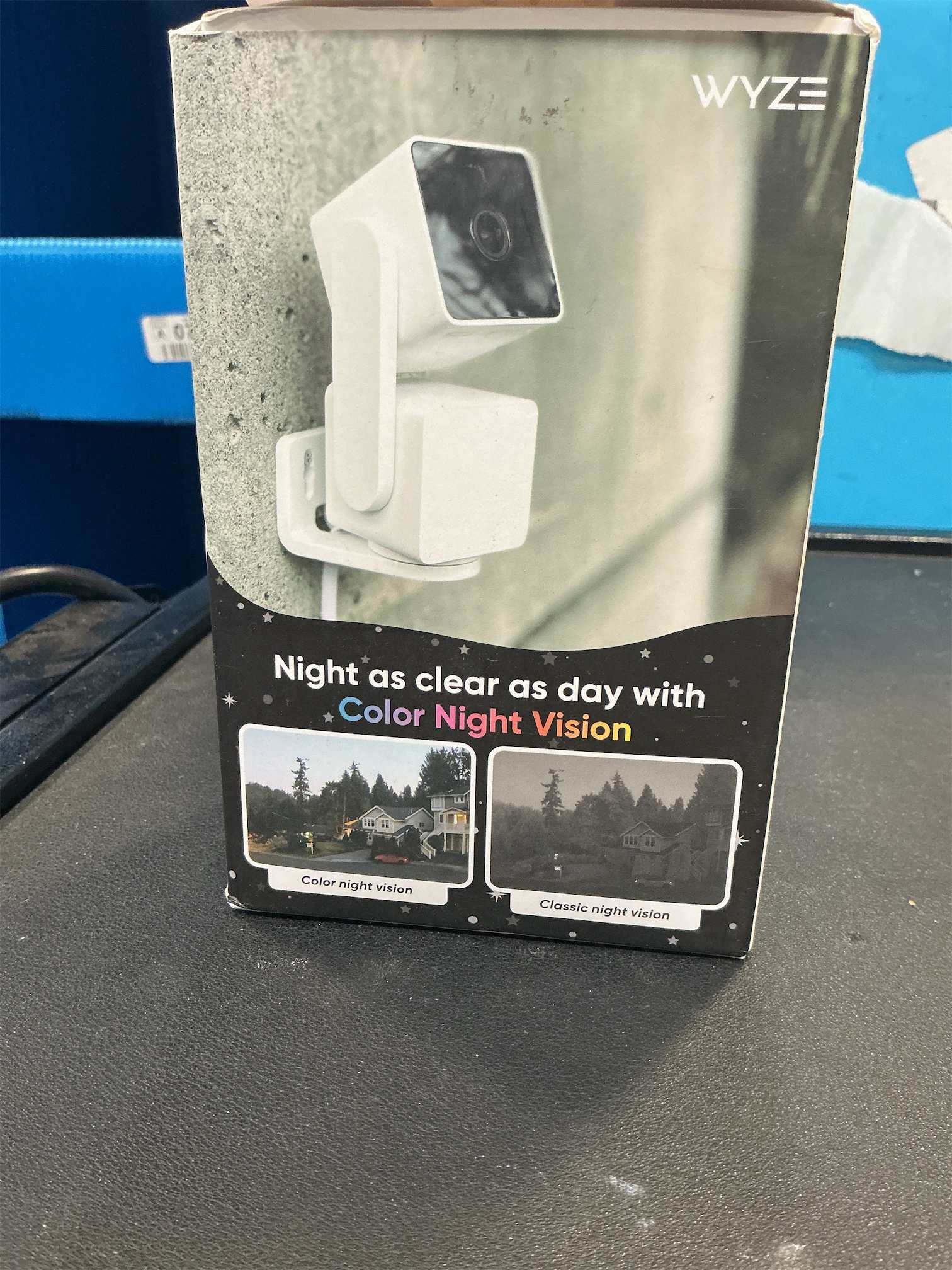 WYZE Cam Pan v3, Indoor/Outdoor IP65-Rated 1080p Pan/Tilt/Zoom Wi-Fi Smart Home Security Camera with Color Night Vision, 2-Way Audio, Compatible with Alexa & Google Assistant, Free Expert Setup