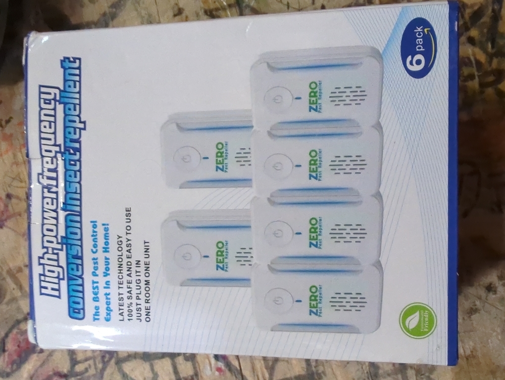 Ultrasonic Pest & Insect Repeller, Upgraded Indoor Ultrasonic Repellent for Mosquitoes, Roaches, Flies, Mouse, Geckos, Spiders, Electronic Plug in Pest Control, 2 Mode Switching - White (6)